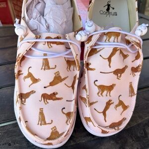 Cheetah pink slip on NIB